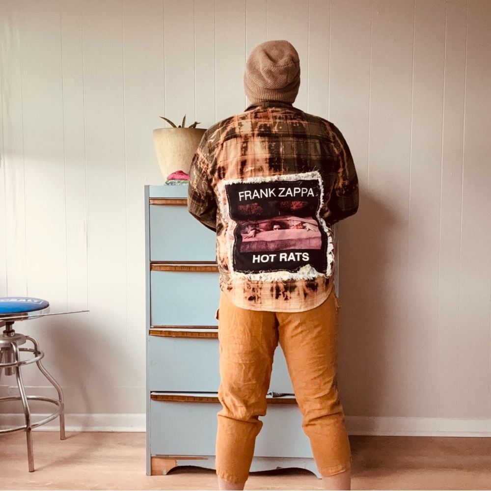 Frank Zappa Backpatch Flannel - Picture 3 of 11
